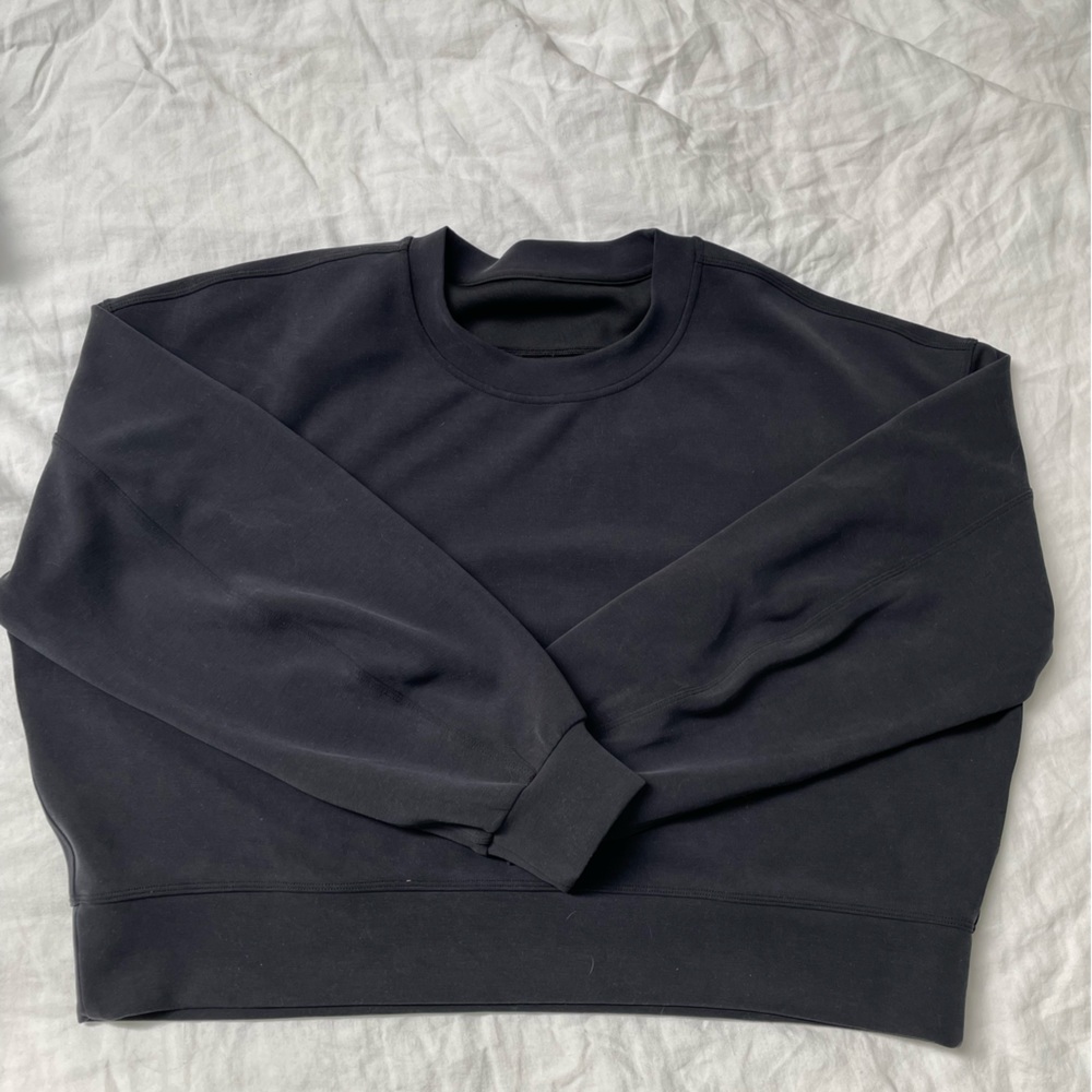 Lululemon Softstreme Perfectly Oversized Cropped Crew